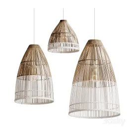 Bamboo Lampshade